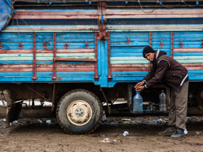 Water and Truck