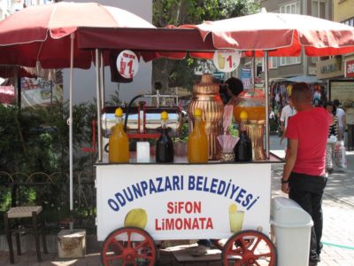 Refreshing lemonade for a hot summers day